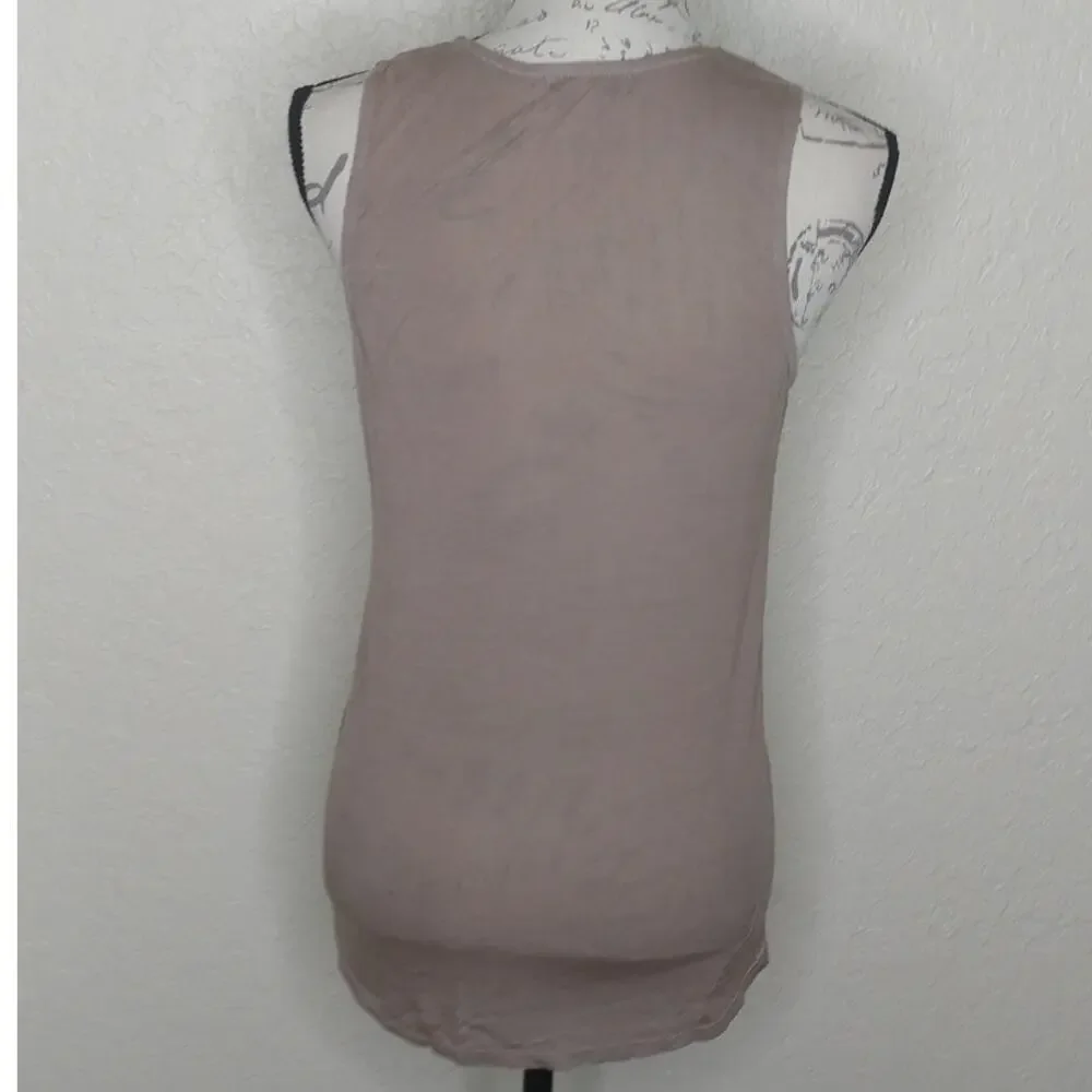 The Lady & The Sailor Tank Top Brown‎ Size 2